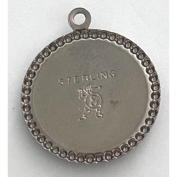 Vintage Sterling Silver Winona 5 Falls Bushkill PA Souvenir Travel Charm Pendant - Picture 3 of 3